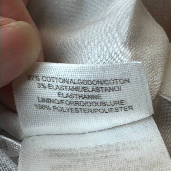 Anne Klein Navy White Polka Dot Sleeveless Fit & Flare Dress Women's Size 6 - Picture 5 of 8